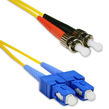 Enet 20M Sc/St Duplex Single-Mode 9/125 Os1 Or Better Yellow Fiber SCST-SM-20M-ENC